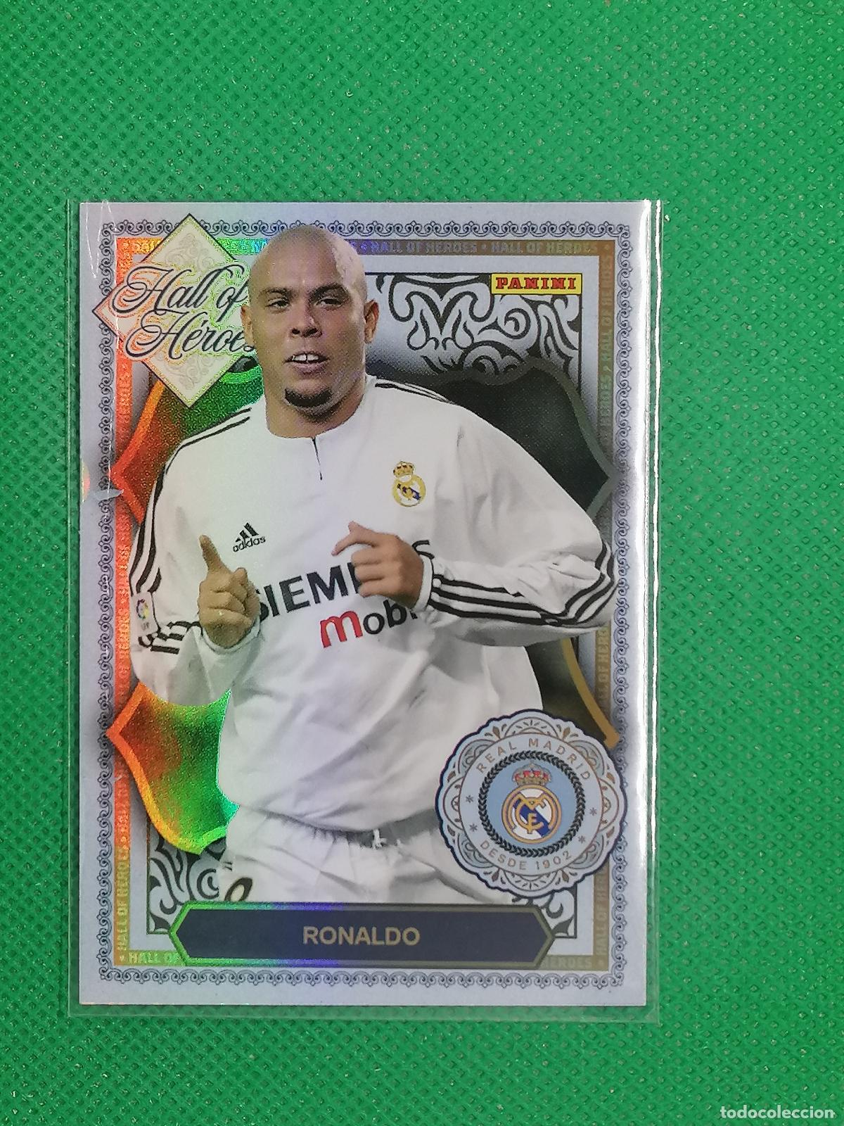 Cromos de F&uacute;tbol: HH6 RONALDO HALL OF HEROES ⚽ PANINI CLUB REAL MADRID CARD 25 26 2025 2026 ⚽