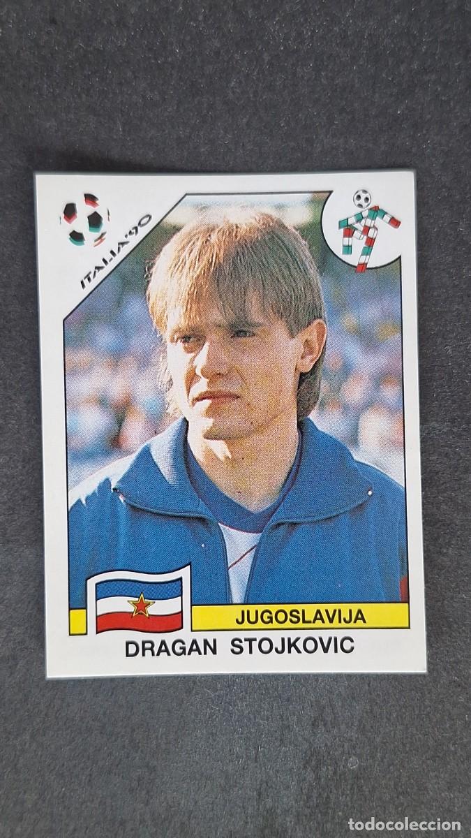 Cromos de F&uacute;tbol: L3 DRAGAN STOJKOVIC SELECCION YUGOSLAVIA 279 MUNDIAL ITALIA 90 1990 PANINI NUNCA PEGADO SIN PEGAR