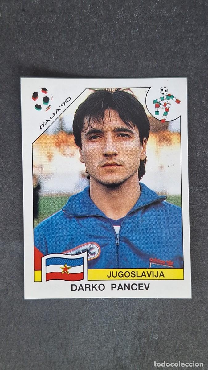 Cromos de F&uacute;tbol: L3 DARKO PANCEV SELECCION YUGOSLAVIA 283 MUNDIAL ITALIA 90 1990 PANINI NUNCA PEGADO SIN PEGAR