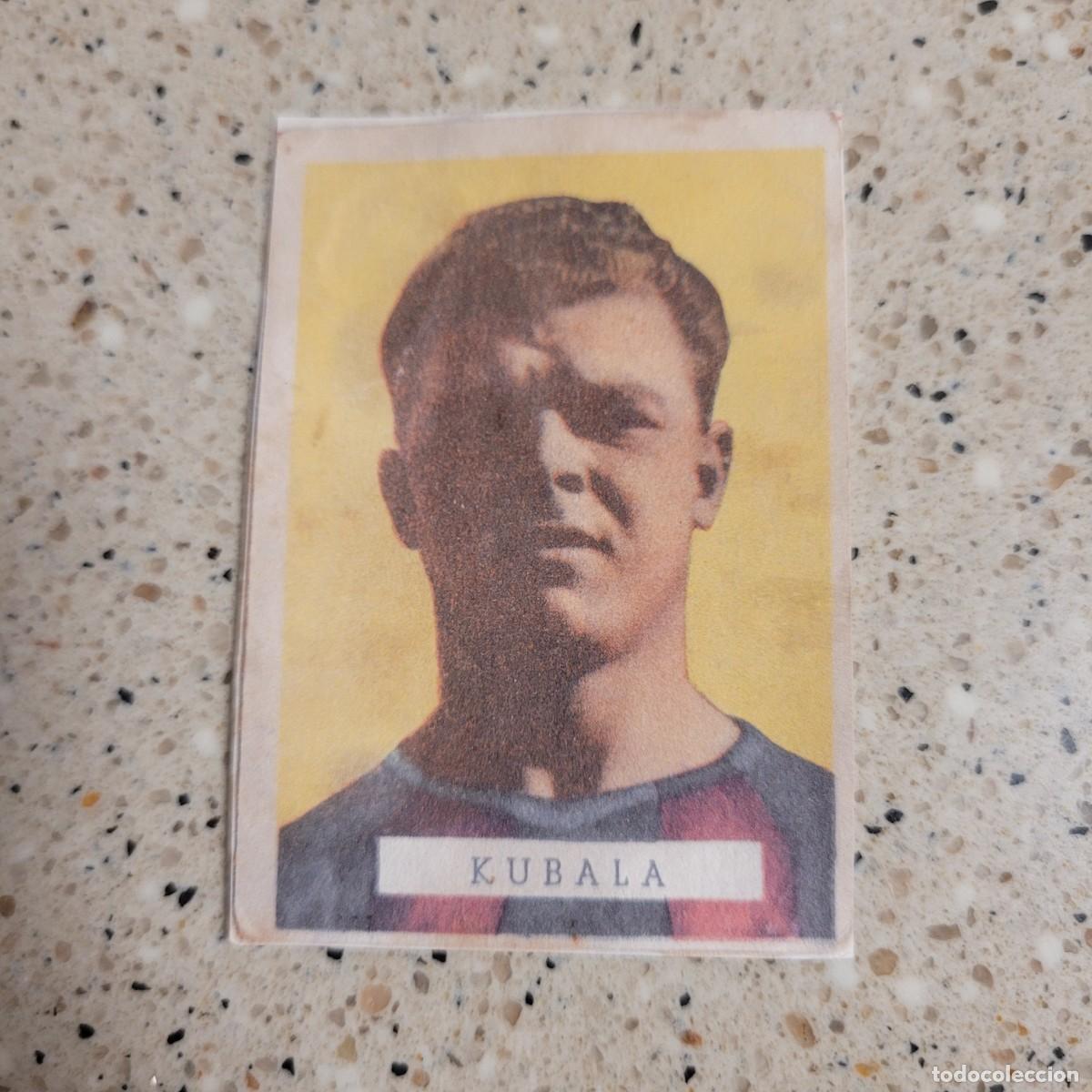 Cromos de F&uacute;tbol: CROMO DE KUBALA DE CHOCOLATES TORRAS 1953. LEER COMENTARIOS