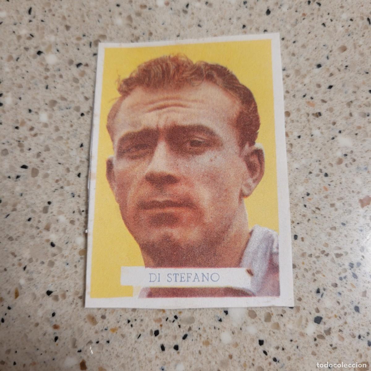 Cromos de F&uacute;tbol: CROMO DI STEFANO DE CHOCOLATES TORRAS 1953. LEER COMENTARIOS