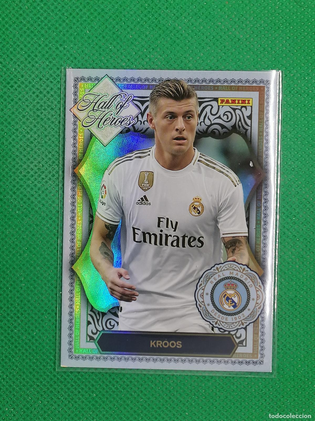 Cromos de F&uacute;tbol: HH7 TONI KROOS HALL OF HEROES ⚽ PANINI CLUB REAL MADRID CARD 25 26 2025 2026 ⚽