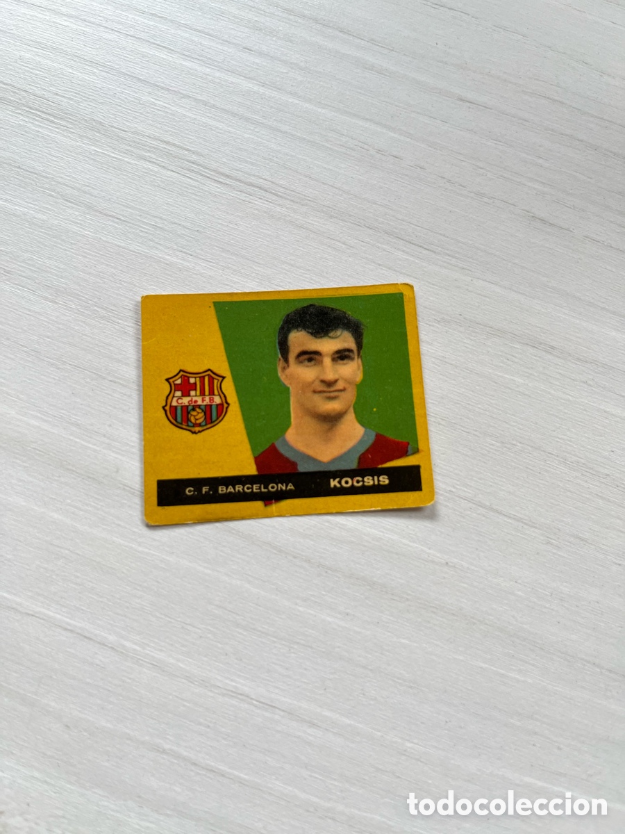 Cromos de F&uacute;tbol: KOCSIS FC Barcelona BRUGUERA 1959 1960 59 60 Campeones Sin pegar Nuevo