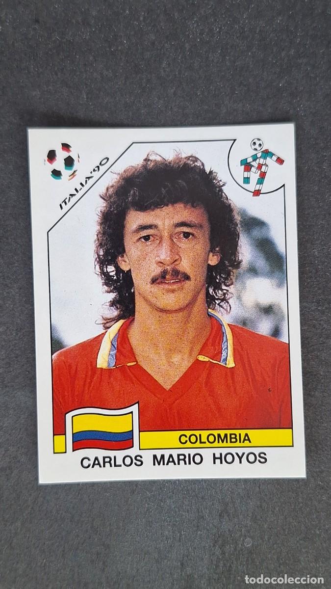 Cromos de F&uacute;tbol: L3 CARLOS MARIO HOYOS SELECCION COLOMBIA 293 MUNDIAL ITALIA 90 1990 PANINI NUNCA PEGADO SIN PEGAR