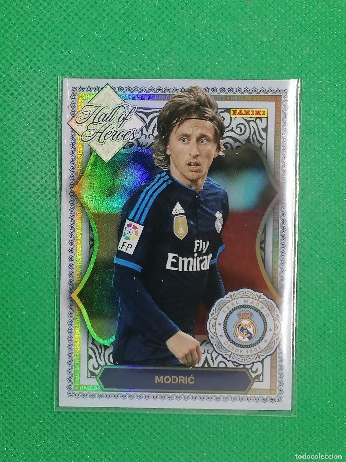 Cromos de F&uacute;tbol: HH8 LUKA MODRIC HALL OF HEROES ⚽ PANINI CLUB REAL MADRID CARD 25 26 2025 2026 ⚽