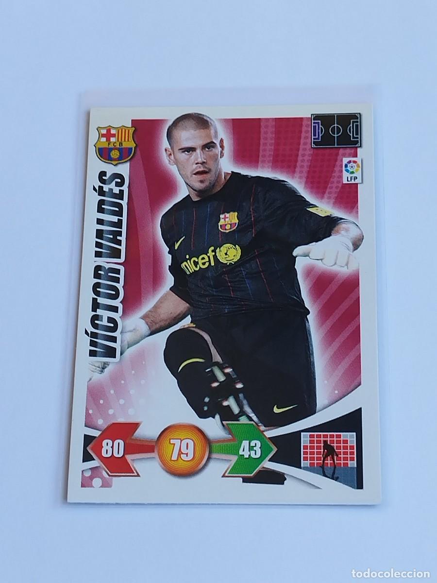 Cromos de F&uacute;tbol: V&Iacute;CTOR VALD&Eacute;S FC BARCELONA - ADRENALYN XL LA LIGA 2009 2010 - PANINI 09 10 CROMO FUTBOL