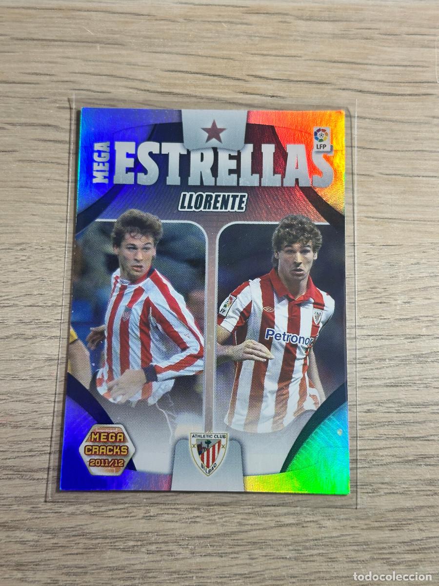Cromos de F&uacute;tbol: 428 MEGA ESTRELLAS ATHLETIC CLUB MEGACRACKS LIGA 11 12 PANINI 2011 2012