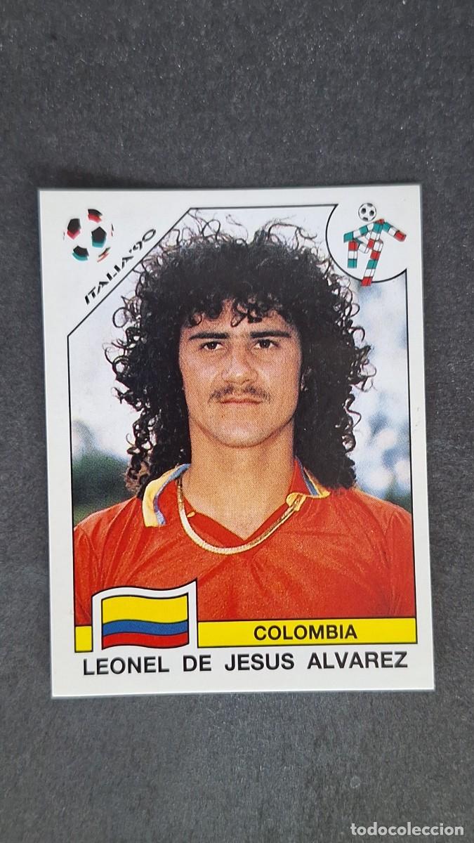 Cromos de F&uacute;tbol: L3 L. DE JESUS ALVAREZ SELECCION COLOMBIA 298 MUNDIAL ITALIA 90 1990 PANINI NUNCA PEGADO SIN PEGAR