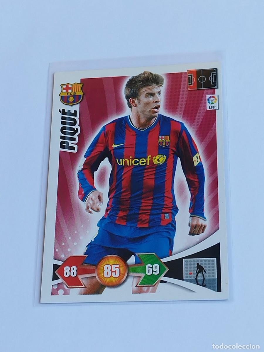 Cromos de F&uacute;tbol: PIQU&Eacute; FC BARCELONA - ADRENALYN XL LA LIGA 2009 2010 - PANINI 09 10 CROMO FUTBOL