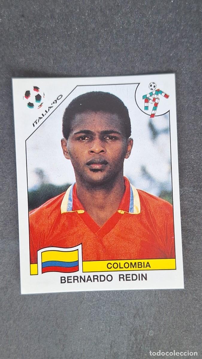 Cromos de F&uacute;tbol: L3 BERNARDO REDIN SELECCION COLOMBIA 299 MUNDIAL ITALIA 90 1990 PANINI NUNCA PEGADO SIN PEGAR