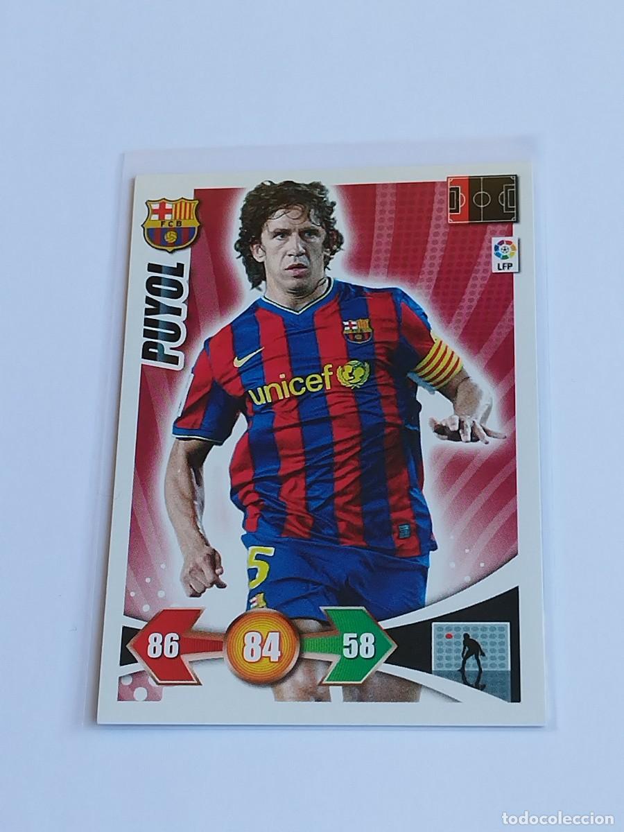 Cromos de F&uacute;tbol: PUYOL FC BARCELONA - ADRENALYN XL LA LIGA 2009 2010 - PANINI 09 10 CROMO FUTBOL
