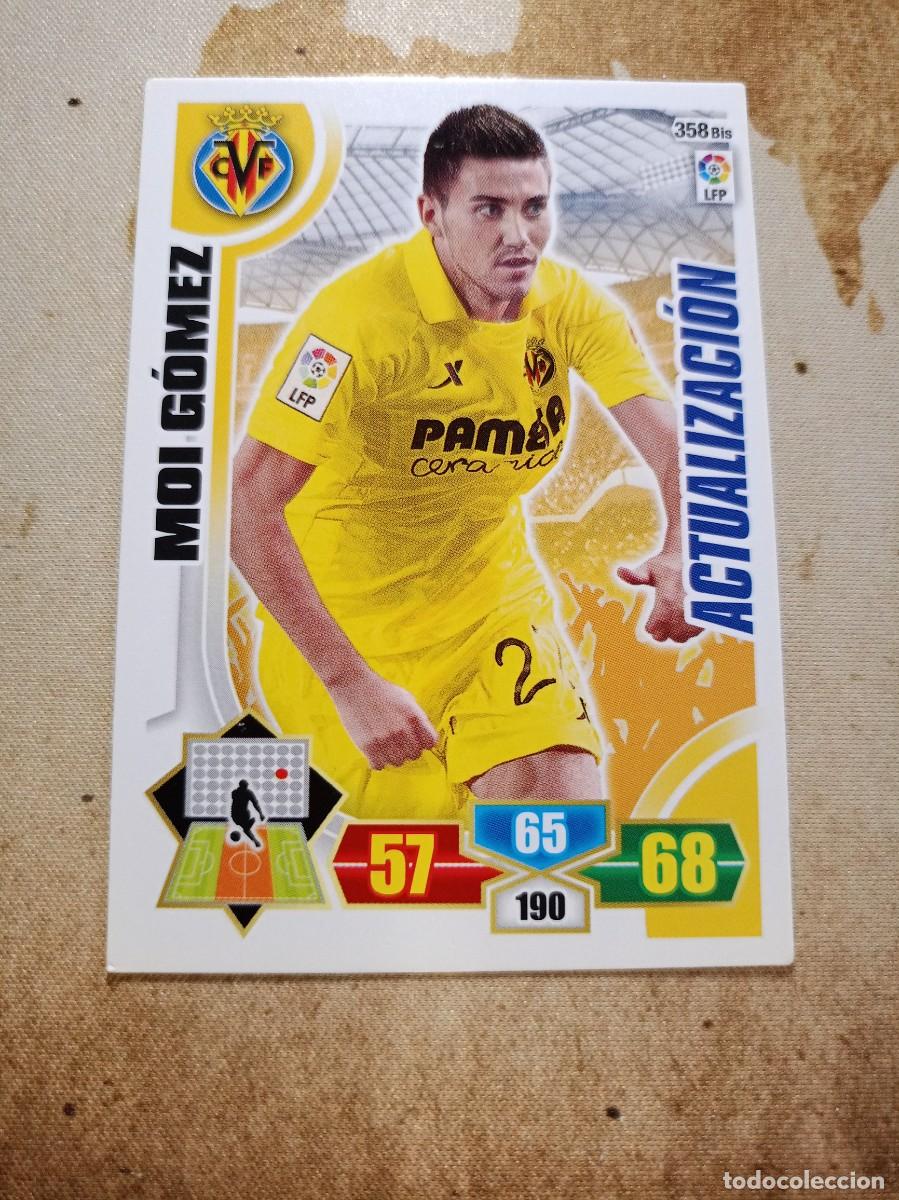 Cromos de F&uacute;tbol: Villarreal 358 bis MOI G&Oacute;MEZ Adrenalyn 2013-14