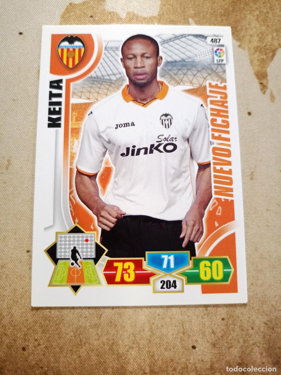 Cromos de F&uacute;tbol: Nuevo Fichaje 487 KEITA Adrenalyn 2013-14