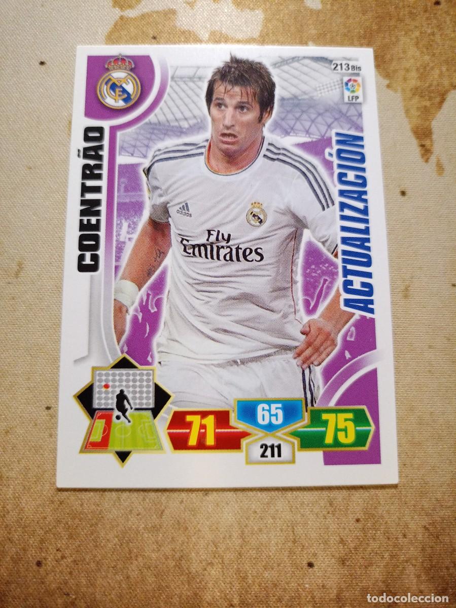 Cromos de F&uacute;tbol: Real Madrid 213 bis COENTRAO Adrenalyn 2013-14