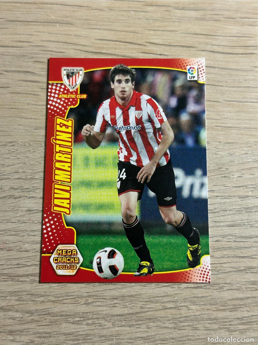 Cromos de F&uacute;tbol: 11 JAVI MARTINEZ ATHLETIC CLUB MEGACRACKS LIGA 11 12 PANINI 2011 2012