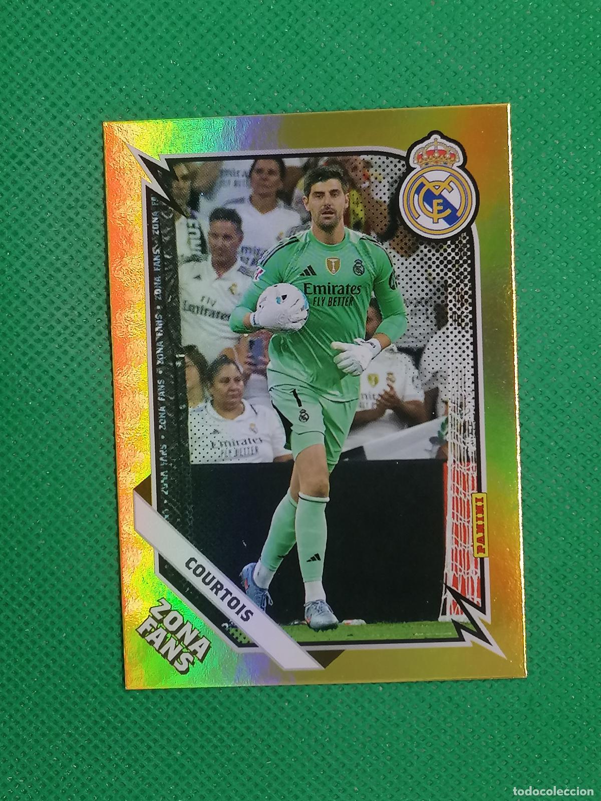 Cromos de F&uacute;tbol: KO 30 KO30 COURTOIS KROMIX ZONA FANS ⚽ PANINI CLUB REAL MADRID CARD 25 26 2025 2026 ⚽
