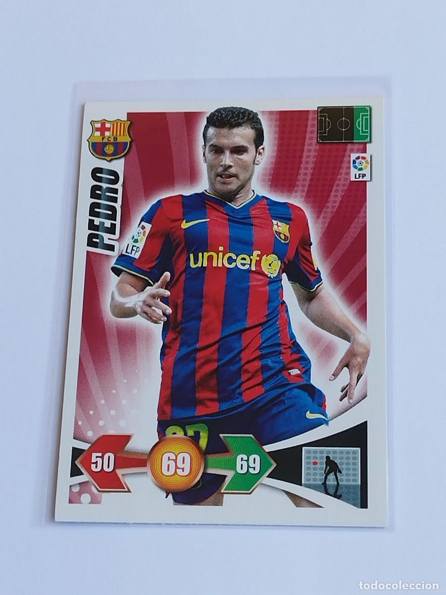 Cromos de F&uacute;tbol: PEDRO FC BARCELONA - ADRENALYN XL LA LIGA 2009 2010 - PANINI 09 10 CROMO FUTBOL