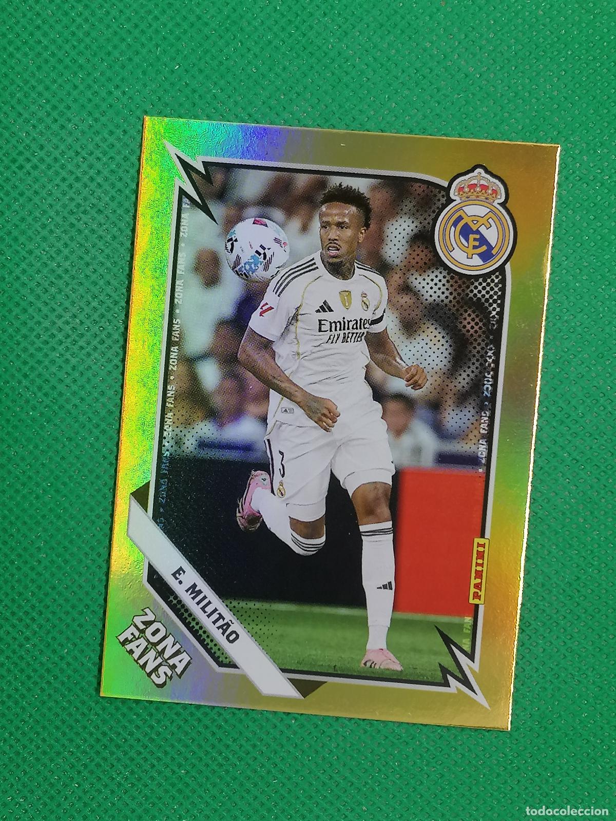Cromos de F&uacute;tbol: KO 33 KO33 EDER MILITAO KROMIX ZONA FANS ⚽ PANINI CLUB REAL MADRID CARD 25 26 2025 2026 ⚽