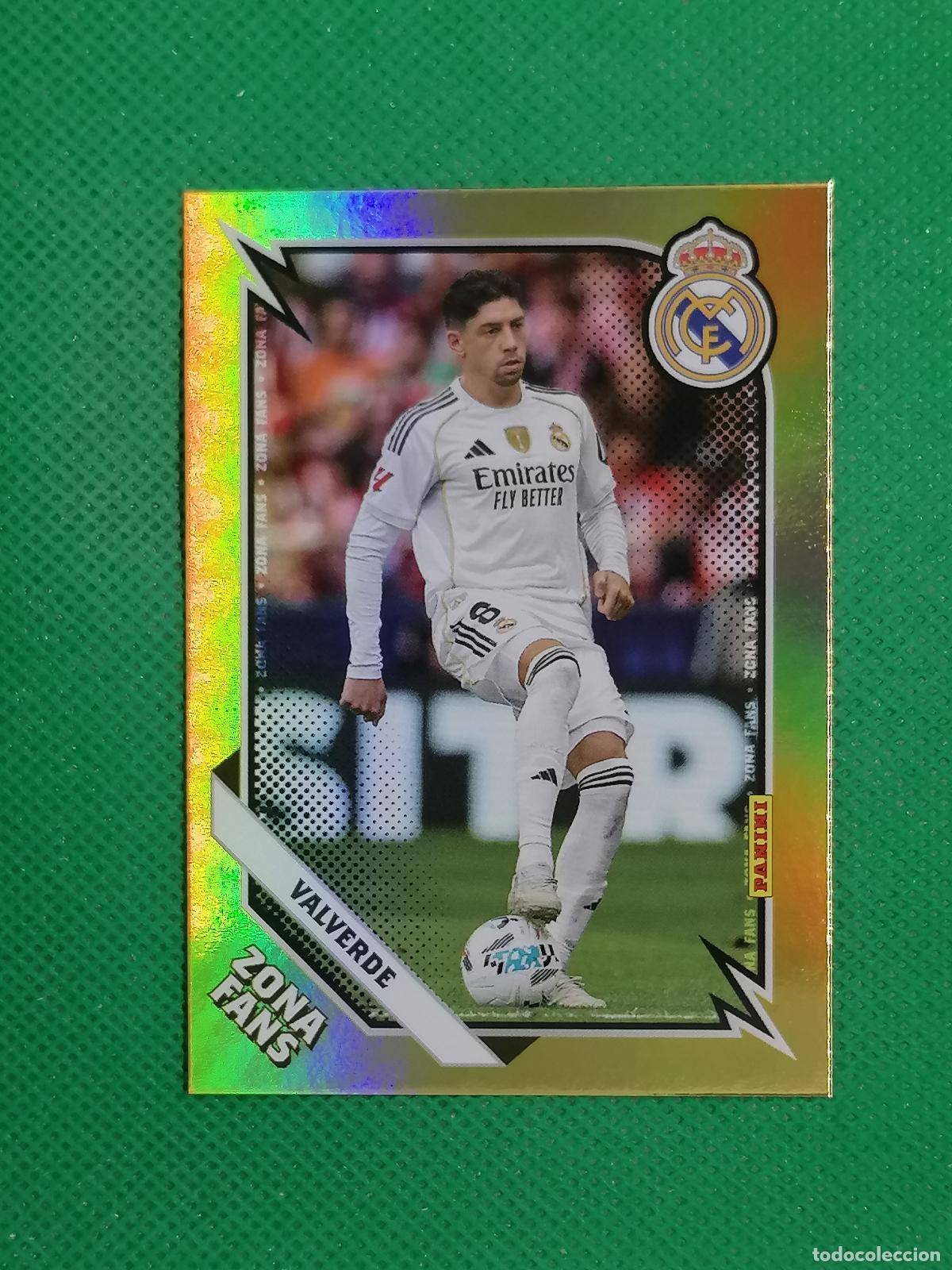 Cromos de F&uacute;tbol: KO 37 KO37 VALVERDE KROMIX ZONA FANS ⚽ PANINI CLUB REAL MADRID CARD 25 26 2025 2026 ⚽