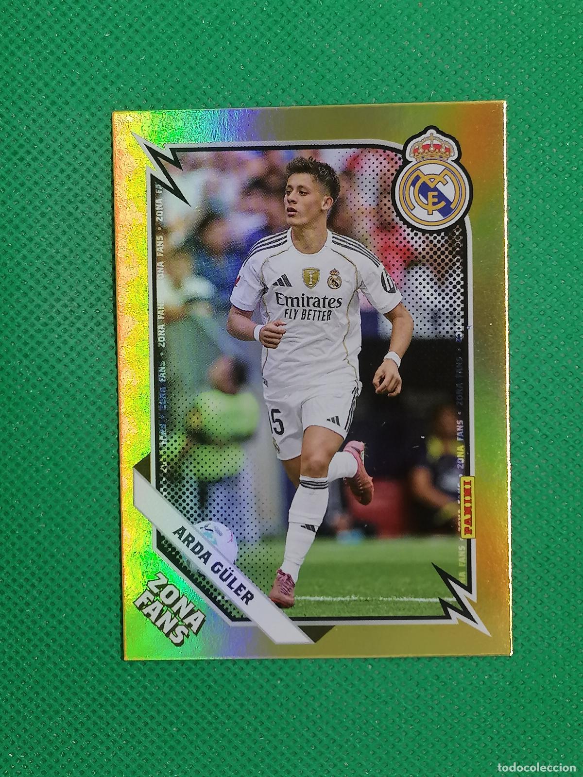 Cromos de F&uacute;tbol: KO 39 KO39 ARDA GULER KROMIX ZONA FANS ⚽ PANINI CLUB REAL MADRID CARD 25 26 2025 2026 ⚽