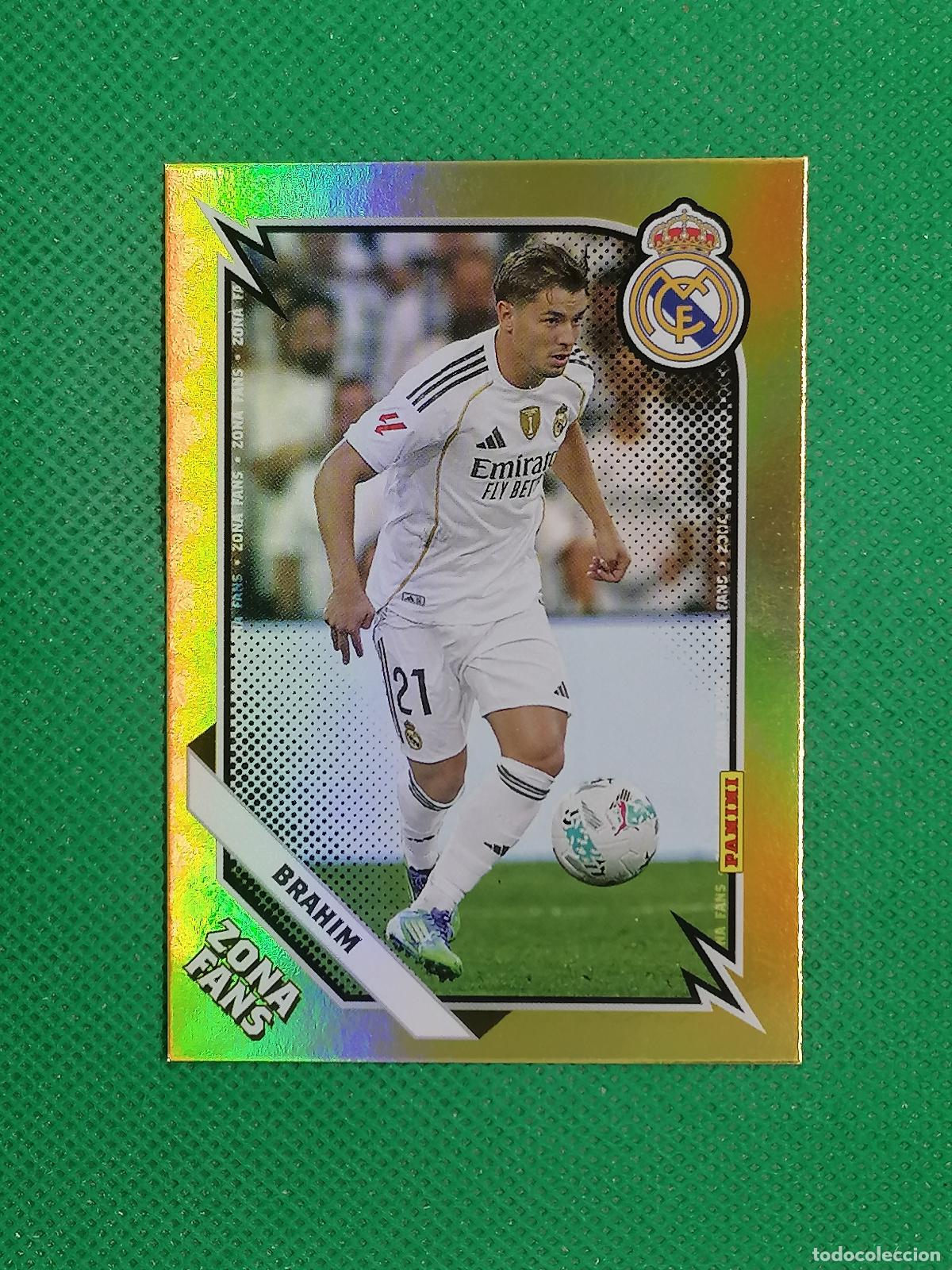 Cromos de F&uacute;tbol: KO 41 KO41 BRAHIM DIAZ KROMIX ZONA FANS ⚽ PANINI CLUB REAL MADRID CARD 25 26 2025 2026 ⚽