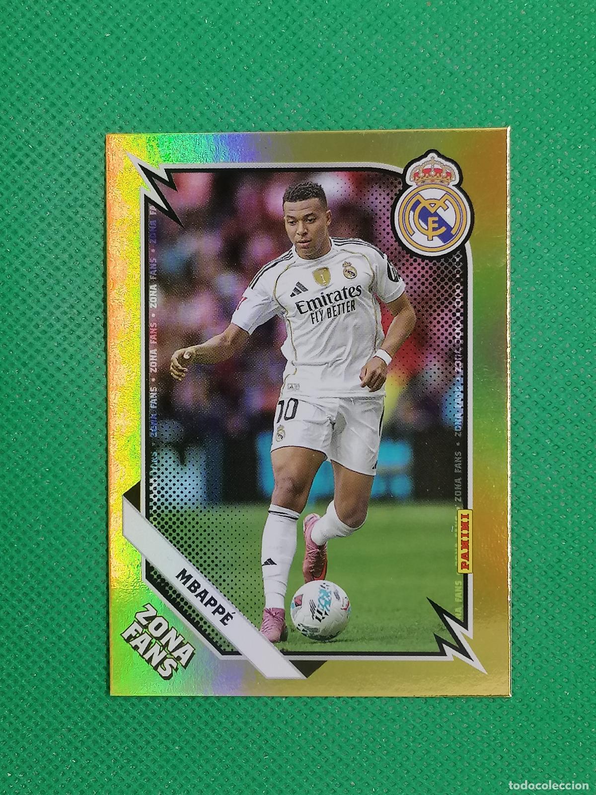 Cromos de F&uacute;tbol: KO 42 KO42 MBAPPE KROMIX ZONA FANS ⚽ PANINI CLUB REAL MADRID CARD 25 26 2025 2026 ⚽