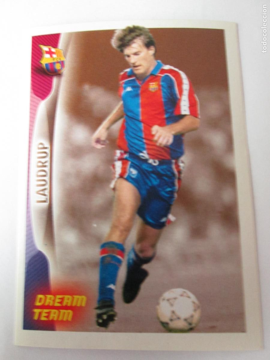 Cromos de F&uacute;tbol: #134 LAUDRUP 2005 2006 SUPER BAR&Ccedil;A 05 06 DREAM TEAM PANINI CROMO SIN PEGAR