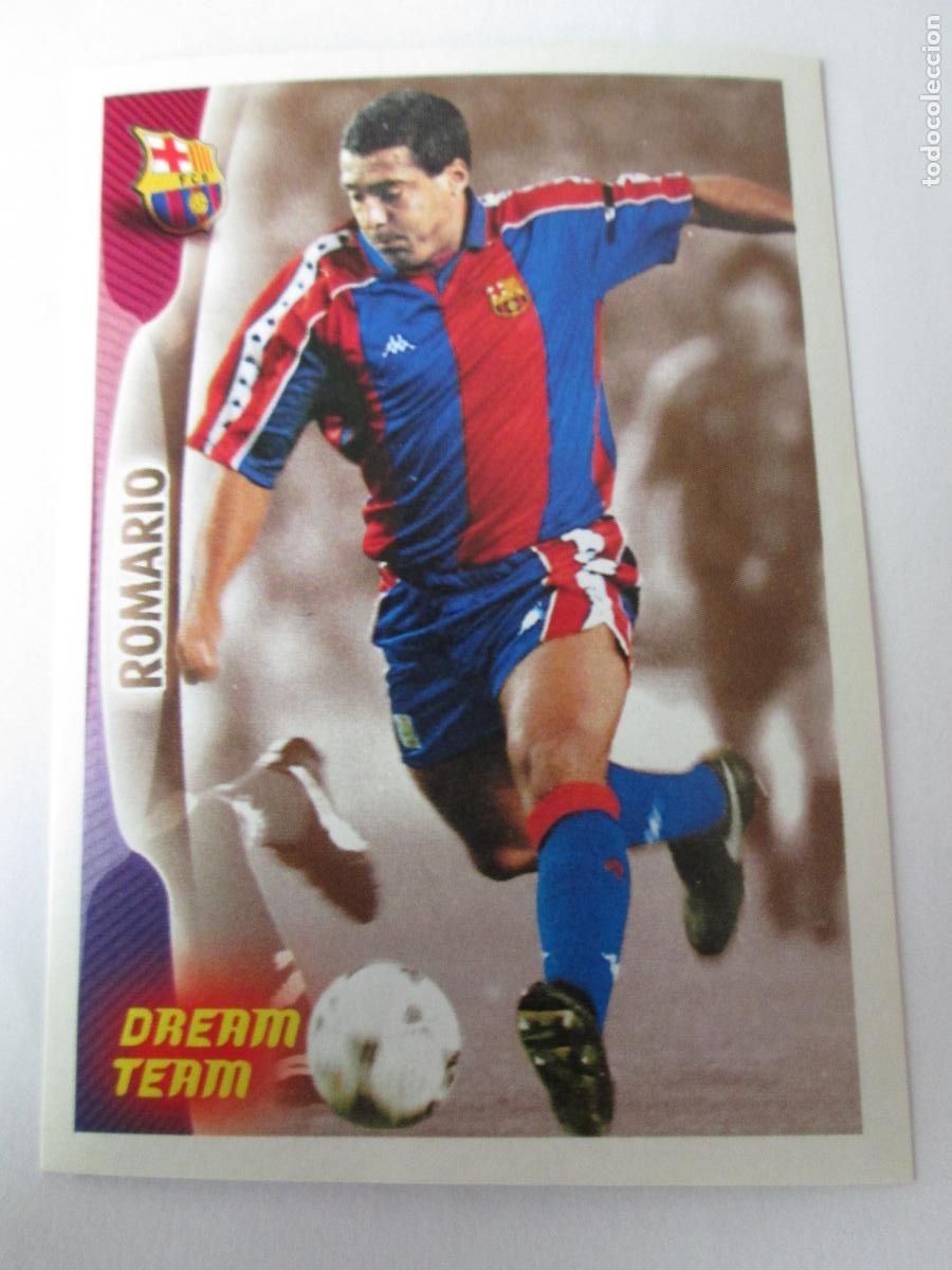 Cromos de F&uacute;tbol: #136 ROMARIO 2005 2006 SUPER BAR&Ccedil;A 05 06 DREAM TEAM PANINI CROMO SIN PEGAR