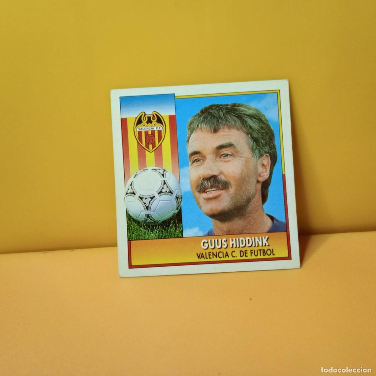 Cromos de F&uacute;tbol: EDICIONES ESTE 1992 1993 92 93 VALENCIA C.F GUUS HIDDINK