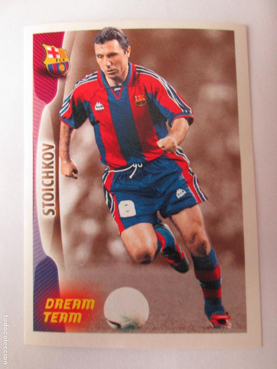 Cromos de F&uacute;tbol: #137 STOICHKOV 2005 2006 SUPER BAR&Ccedil;A 05 06 DREAM TEAM PANINI CROMO SIN PEGAR