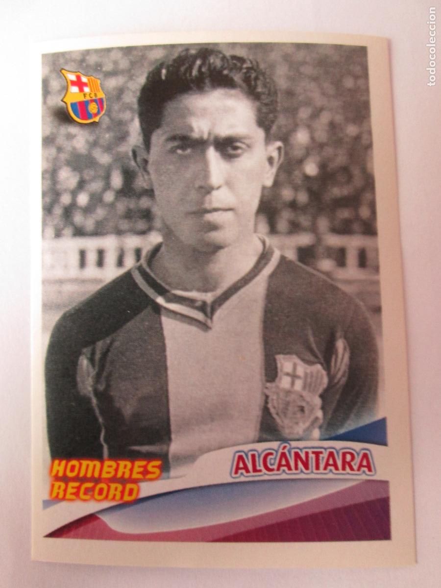 Cromos de F&uacute;tbol: #140 ALC&Aacute;NTARA 2005 2006 SUPER BAR&Ccedil;A 05 06 HOMBRES RECORD PANINI CROMO SIN PEGAR