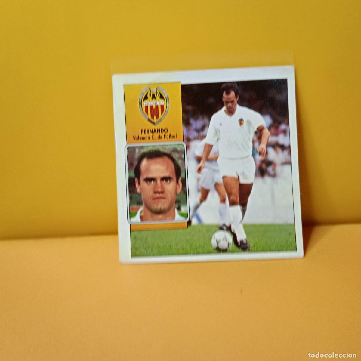 Cromos de F&uacute;tbol: EDICIONES ESTE 1992 1993 92 93 VALENCIA C.F FERNANDO