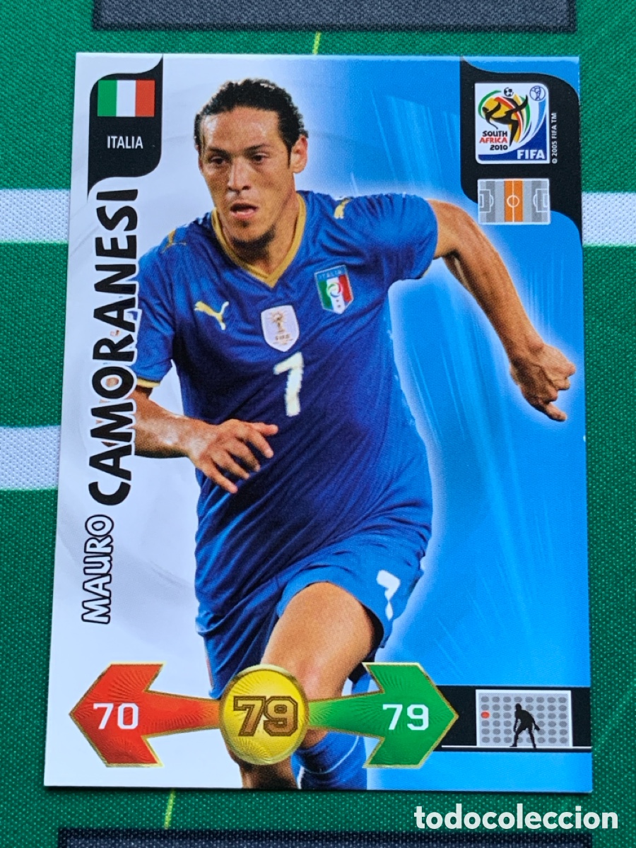 Fu&szlig;ball-Sticker: 202 Mauro Camoranesi Italia Base card ADRENALYN XL MUNDIAL SOUTH AFRICA 2010 FIFA WORLD CUP PANINI