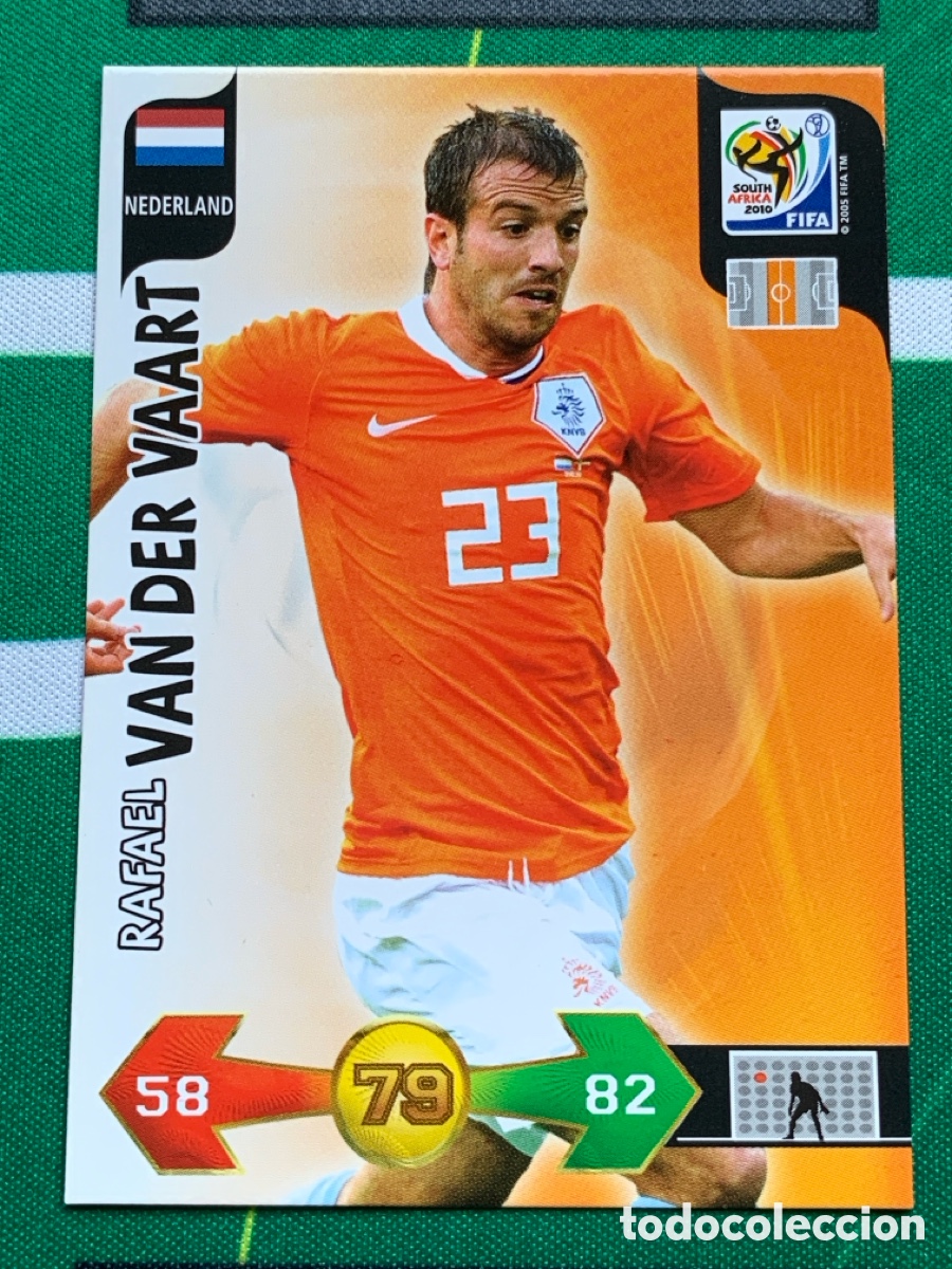 Fu&szlig;ball-Sticker: 248 Rafael van der Vaart Nederland Base card ADRENALYN XL MUNDIAL SOUTH AFRICA 2010 FIFA WORLD CUP P