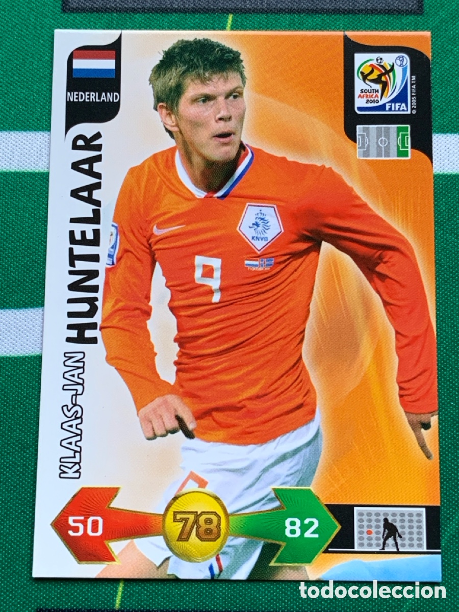 Fu&szlig;ball-Sticker: 251 Klaas-Jan Huntelaar Nederland Base card ADRENALYN XL MUNDIAL SOUTH AFRICA 2010 FIFA WORLD CUP PA