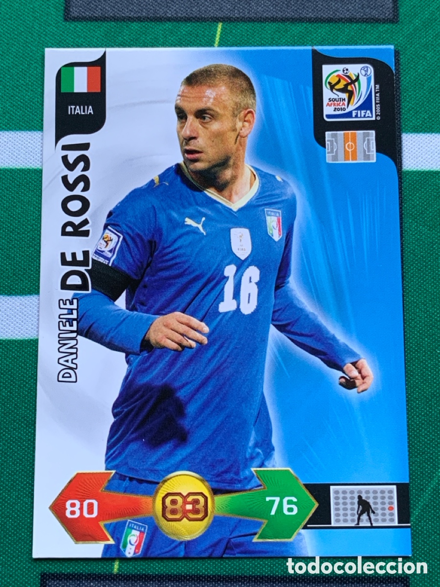 Fu&szlig;ball-Sticker: 201 Daniele De Rossi Italia Base card ADRENALYN XL MUNDIAL SOUTH AFRICA 2010 FIFA WORLD CUP PANINI
