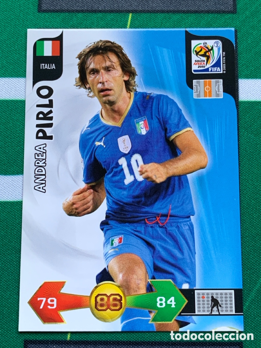 Fu&szlig;ball-Sticker: 200 Andrea Pirlo Italia Base card ADRENALYN XL MUNDIAL SOUTH AFRICA 2010 FIFA WORLD CUP PANINI