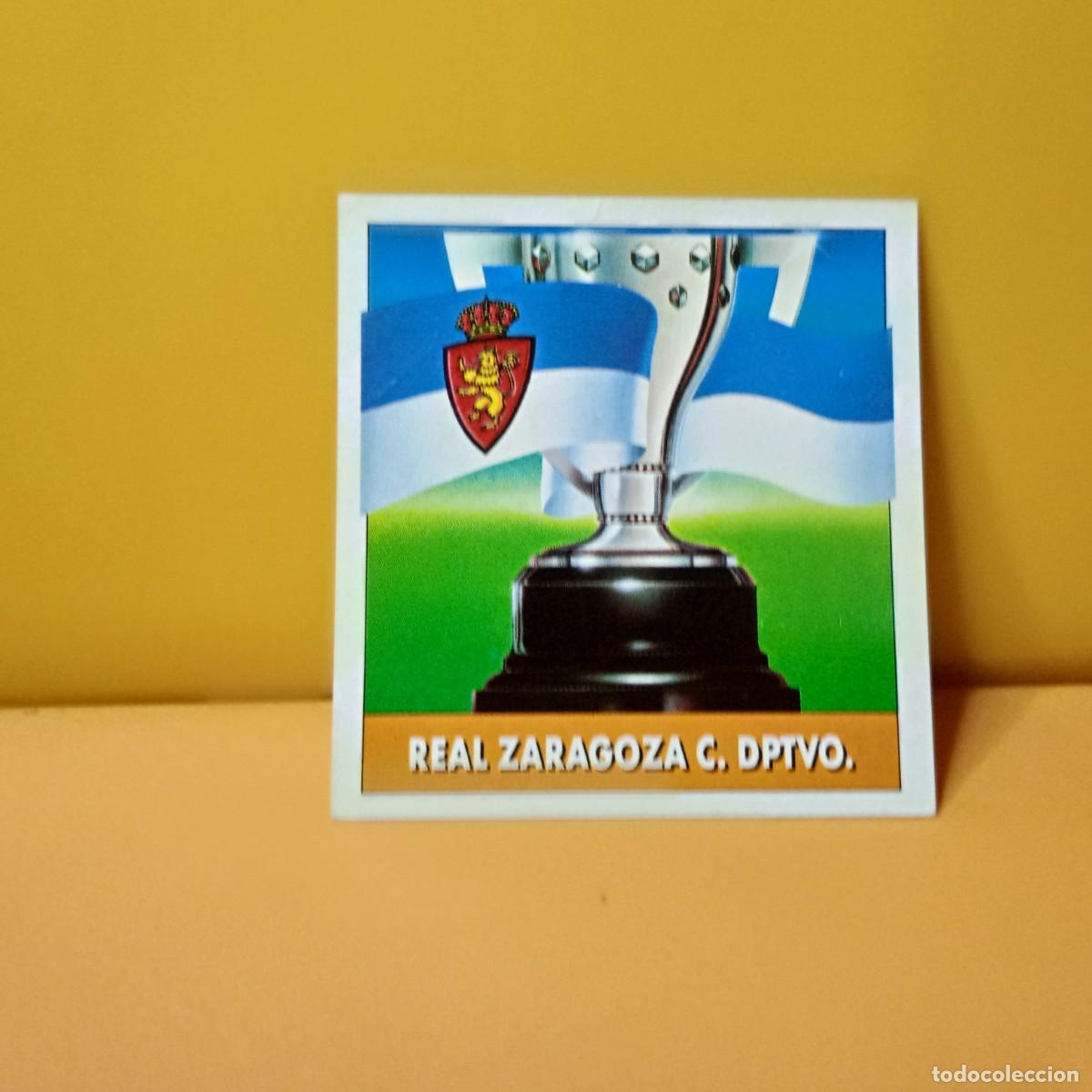 Cromos de F&uacute;tbol: EDICIONES ESTE 1992 1993 92 93 REAL ZARAGOZA ESCUDO