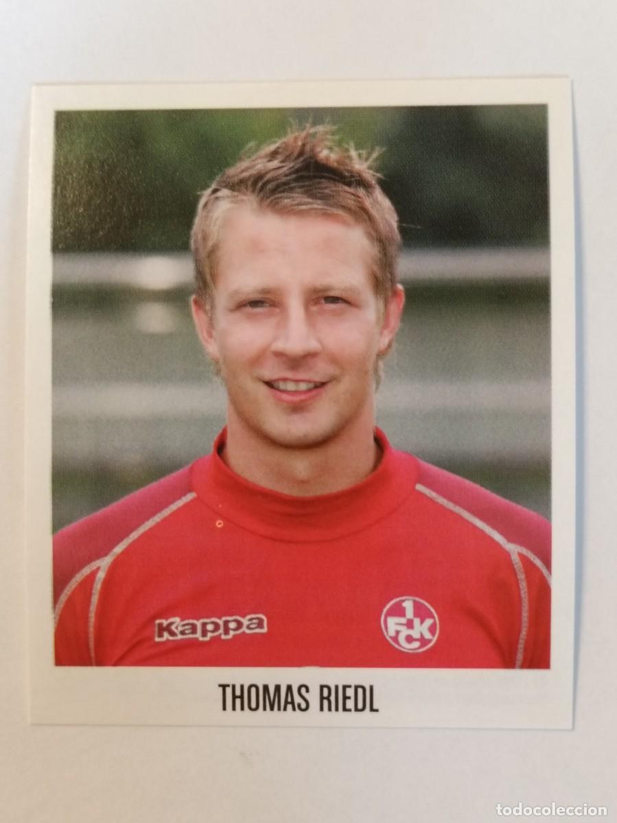 Cromos de F&uacute;tbol: #268 THOMAS RIEDL (KAISERSLAUTERN) BUNDESLIGA 2005/2006 PANINI