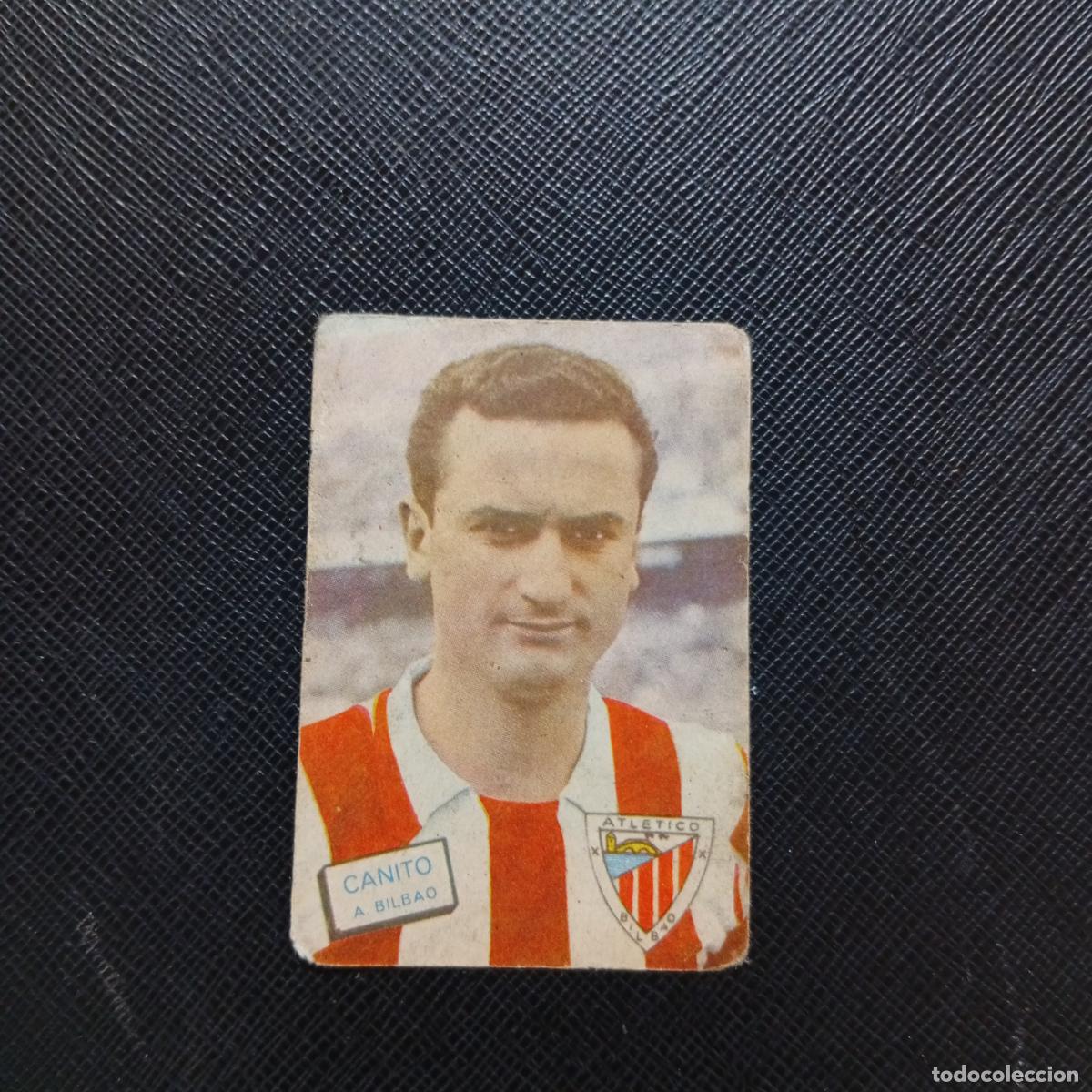 Cromos de F&uacute;tbol: CANITO BILBAO FHER 1961 1962 CROMO FUTBOL LIGA 61 62 - SIN PEGAR - A103 PG361