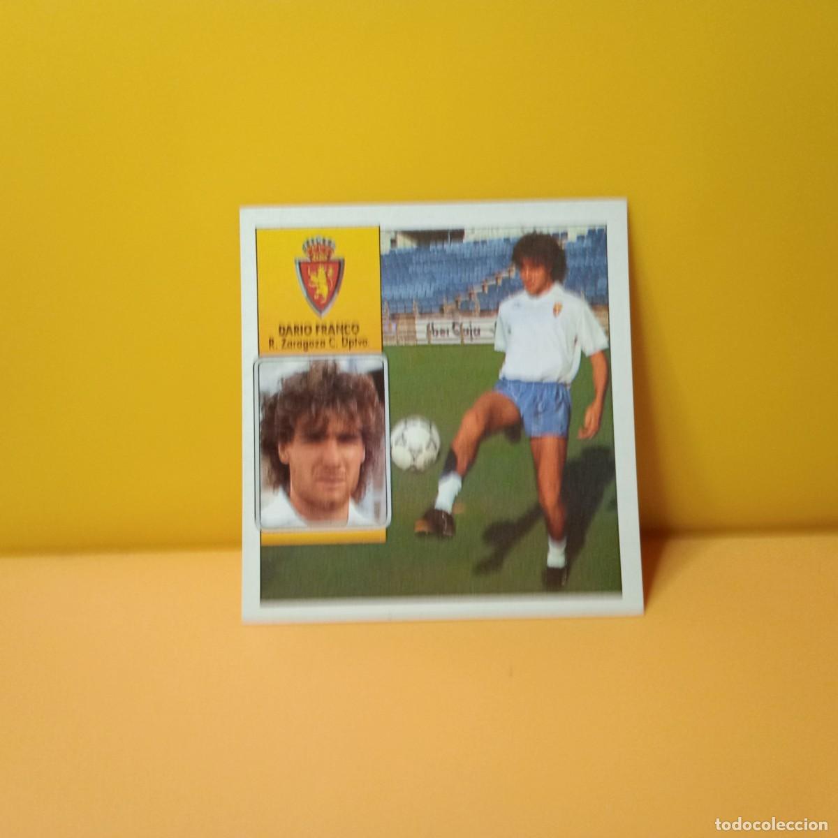 Cromos de F&uacute;tbol: EDICIONES ESTE 1992 1993 92 93 REAL ZARAGOZA DARIO FRANCO