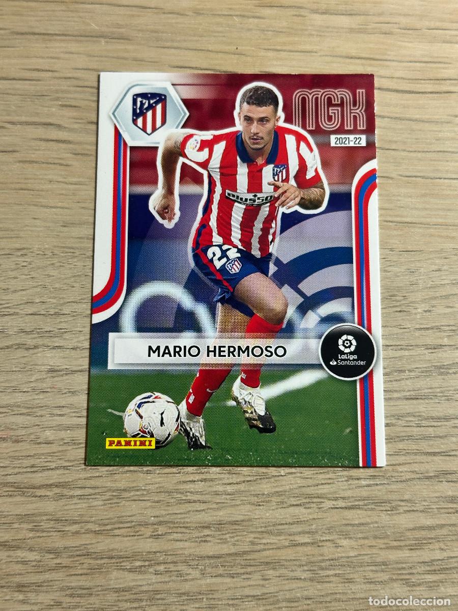 Cromos de F&uacute;tbol: MARIO HERMOSO n&ordm; 44 ATLETICO DE MADRID 2021 2022 MEGACRACKS PANINI 02 03