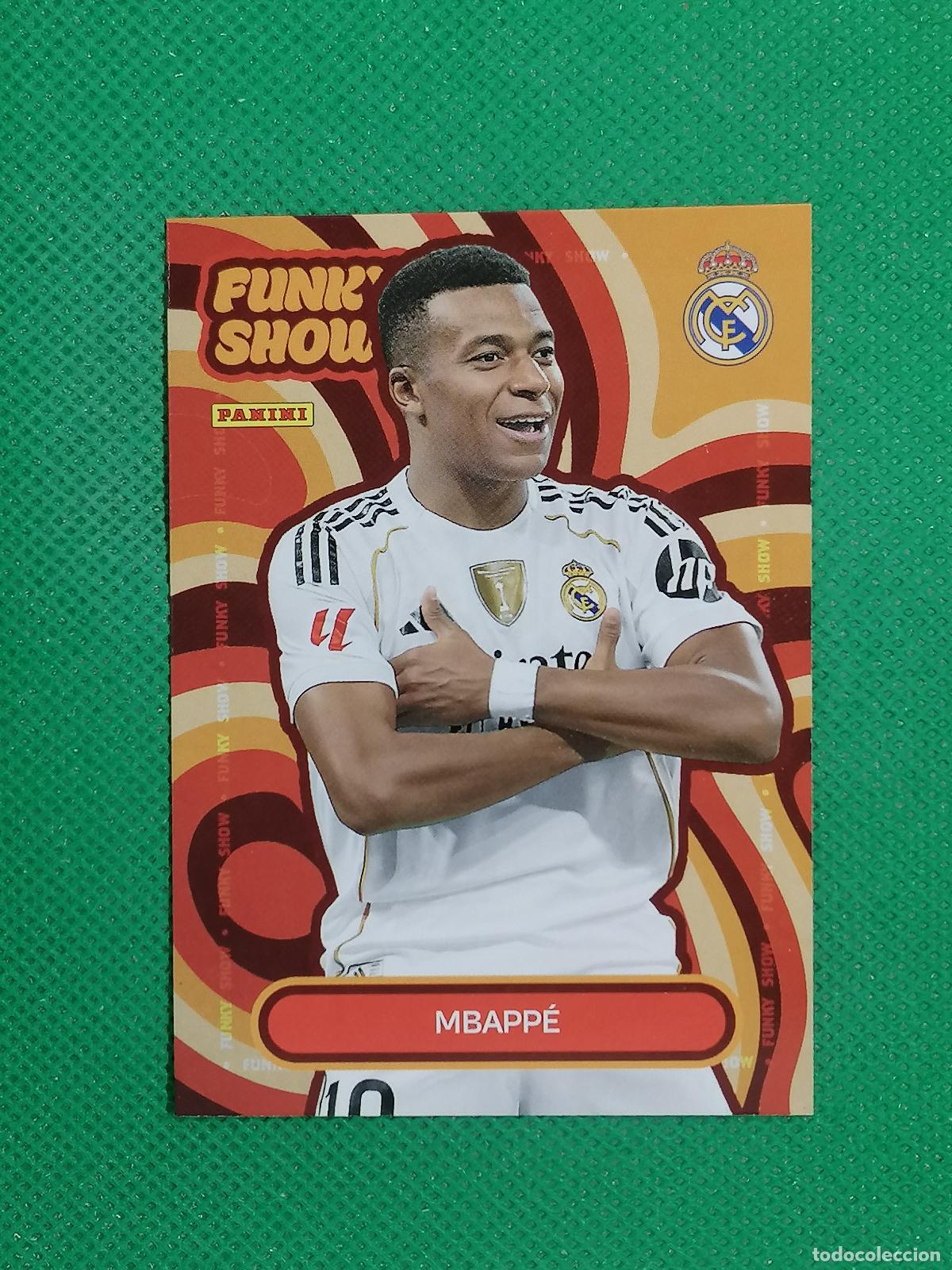 Cromos de F&uacute;tbol: 52 MBAPPE FUNKY SHOW ⚽ PANINI CLUB REAL MADRID CARD 25 26 2025 2026 ⚽