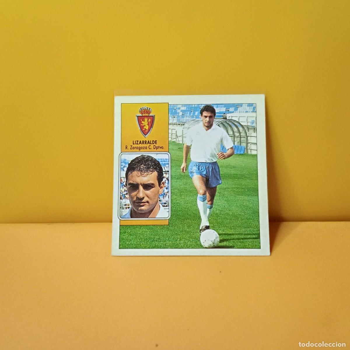 Cromos de F&uacute;tbol: EDICIONES ESTE 1992 1993 92 93 REAL ZARAGOZA LIZARRALDE