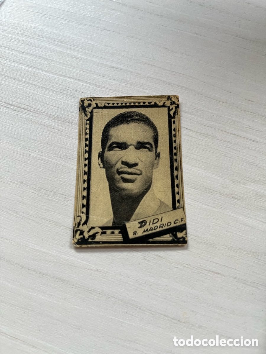 Cromos de F&uacute;tbol: Didi Real Madrid Brasil Fher 1959 1960 59 60 Sin pegar