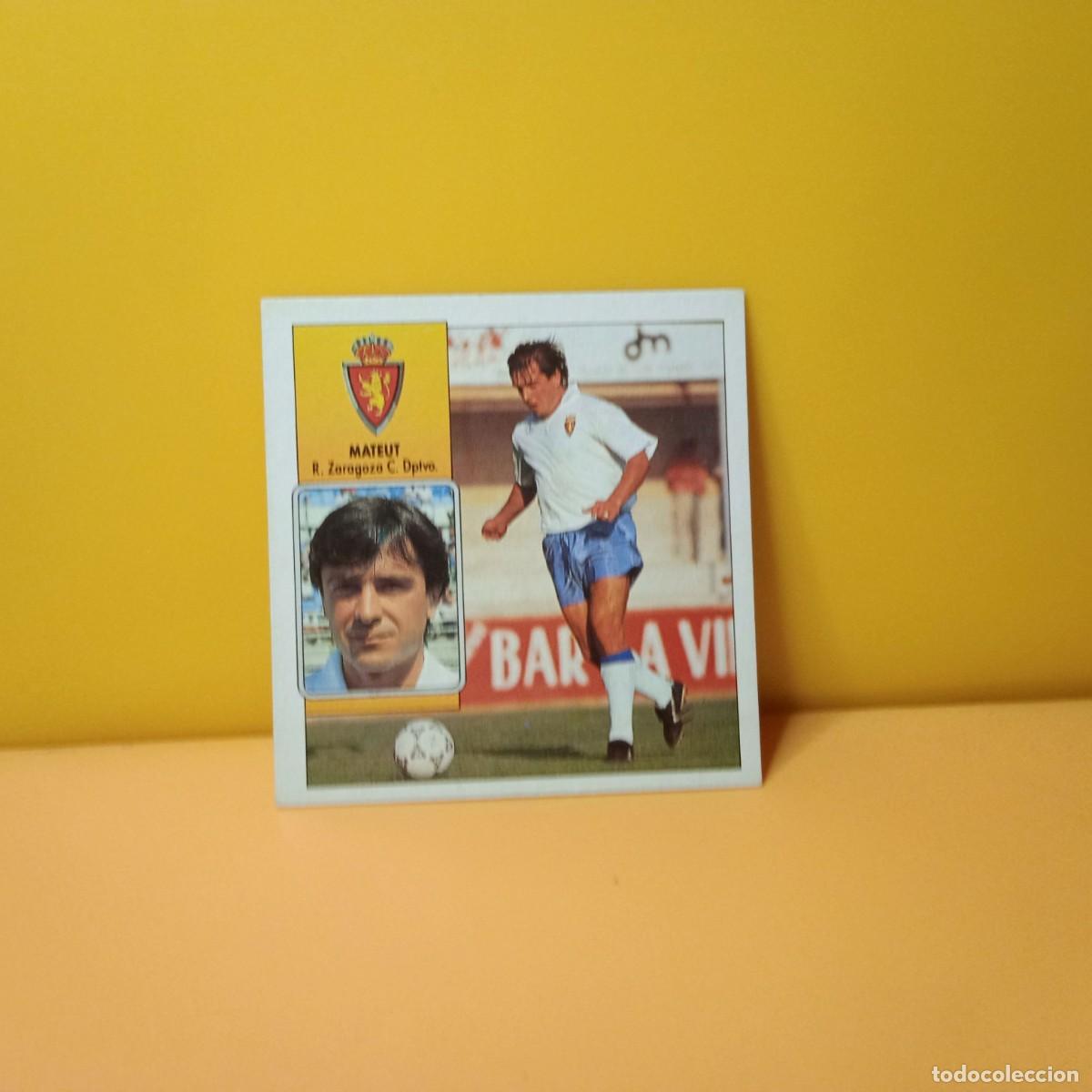 Cromos de F&uacute;tbol: EDICIONES ESTE 1992 1993 92 93 REAL ZARAGOZA MATEUT