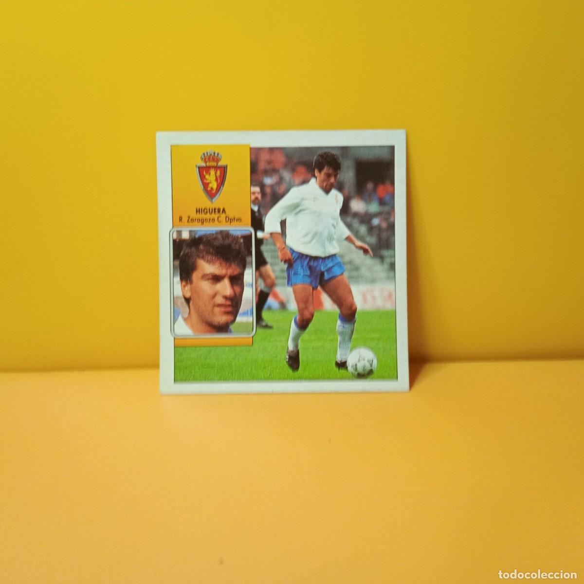 Cromos de F&uacute;tbol: EDICIONES ESTE 1992 1993 92 93 REAL ZARAGOZA HIGUERA