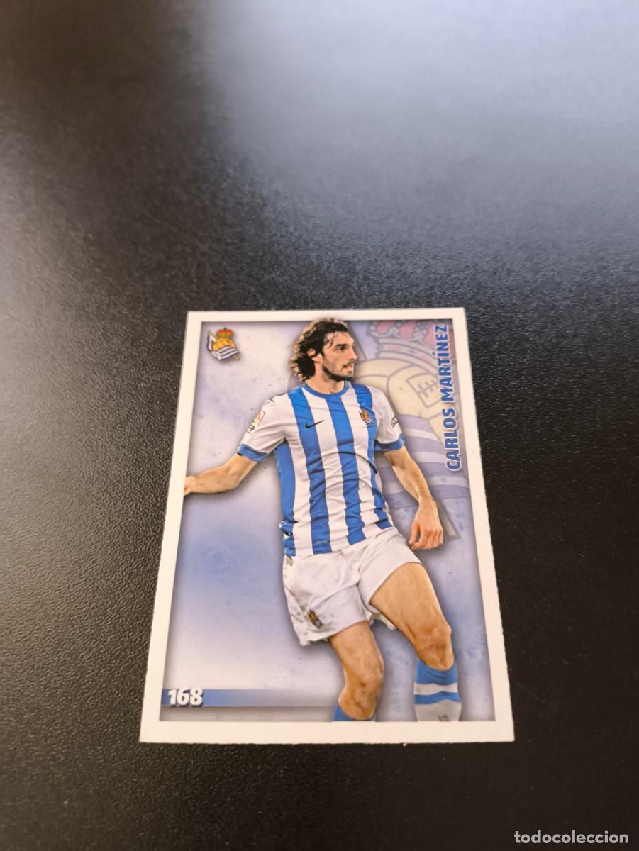 Cromos de F&uacute;tbol: 168 Carlos Mart&iacute;nez REAL SOCIEDAD MUNDICROMO LIGA 2014 2015 14 15 NO PANINI ESTE