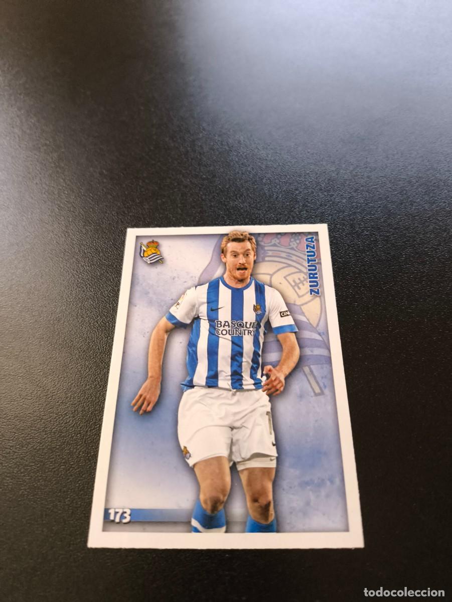 Cromos de F&uacute;tbol: 173 Zurutuza REAL SOCIEDAD MUNDICROMO LIGA 2014 2015 14 15 NO PANINI ESTE