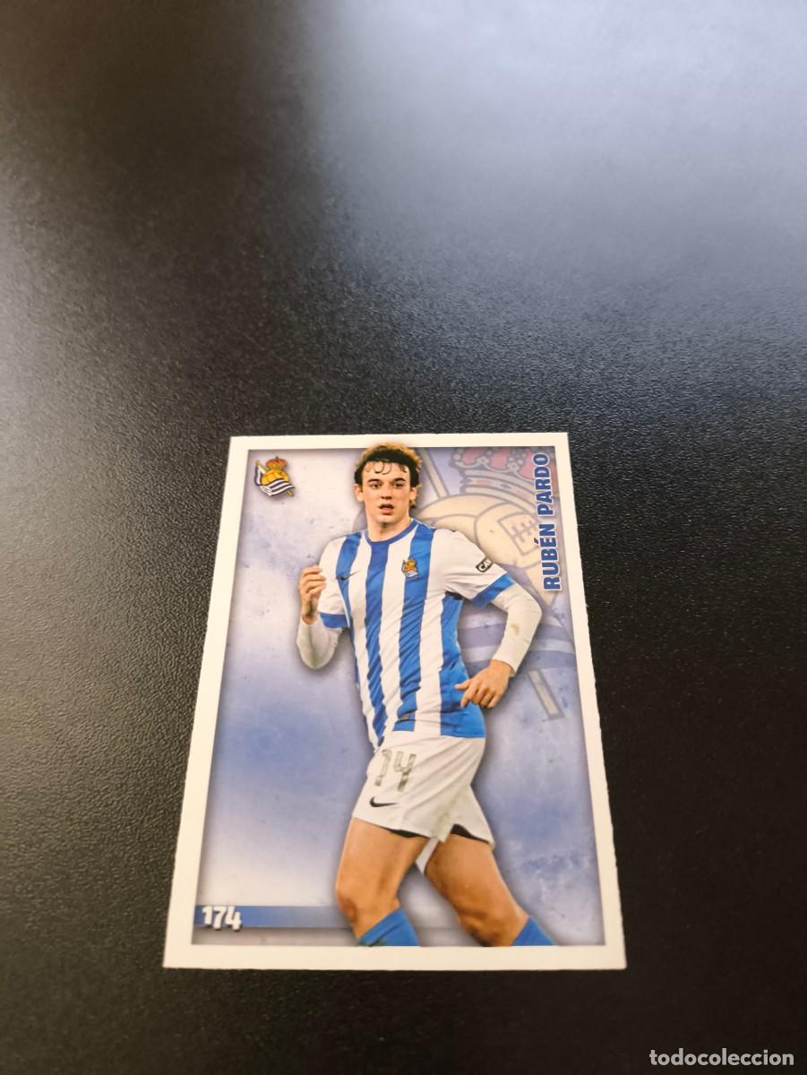 Cromos de F&uacute;tbol: 174 Rub&eacute;n Pardo REAL SOCIEDAD MUNDICROMO LIGA 2014 2015 14 15 NO PANINI ESTE